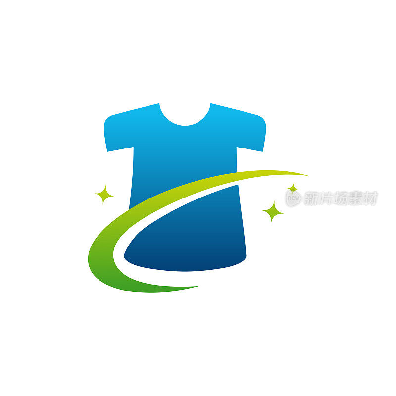 Cloth Shirt logo designs concept vector, Fashion logo designs with swoosh logo